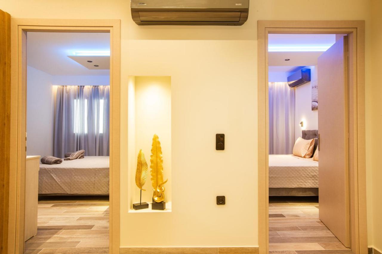 Black Rocks Family, Luxury Seafront Beach Maisonette Agios Gordios  Exterior photo